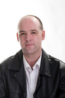 male "high key" "studio portrait" "white background"
