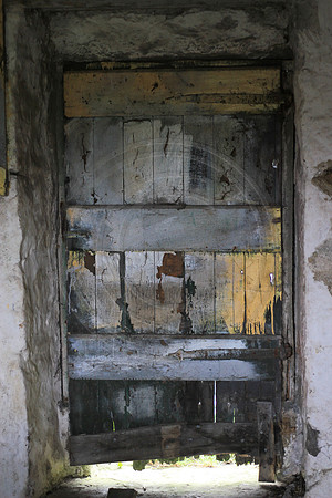 old door paint wood