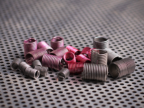 Wire helical inserts